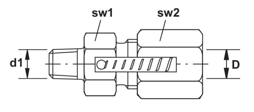 Jednosmerny ventil mazanie non return valve lubrication